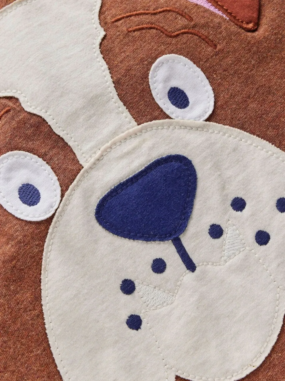 T-shirt Boden Fun Dog Appliqué