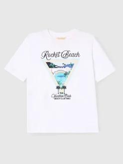 T-shirt graphique Angel & Rocket West Beach
