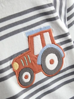 T-shirt JoJo Maman Bébé à poche appliquée