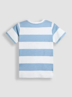 T-shirt JoJo Maman Bébé Skate rayé