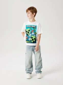 T-shirt Name It Minecraft graphique