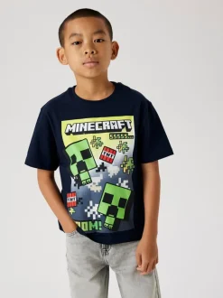 T-shirt Name It Minecraft à manches courtes