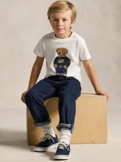 T-shirt Polo Ralph Lauren Boys Bear imprimé graphique