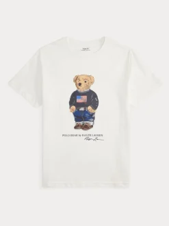 T-shirt Polo Ralph Lauren Boys Bear imprimé graphique