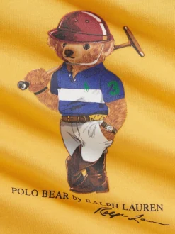 T-shirt Polo Ralph Lauren BÉBÉ Polo Bear à manches longues