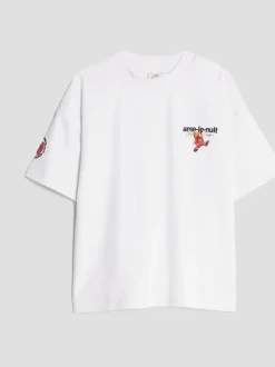 T-shirt River Island Ame Le Nuit Bear Baller garçon