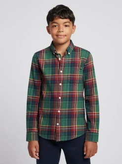 U.S. Polo Assn. Chemise à carreaux avec poche boutonnée