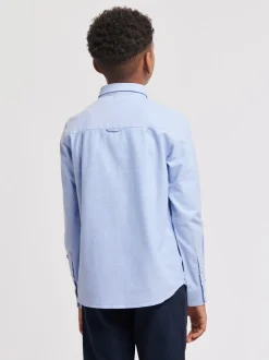 U.S. Polo Assn. Chemise Oxford en coton blanchi 100% Garçons