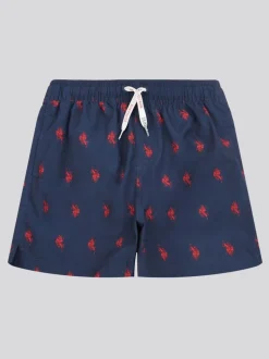 US Polo Assn. Short de bain Boys Double Horsemen Repeat