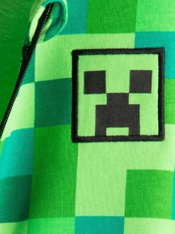 Vanilla Underground 100% Coton Minecraft Garçons Creeper Placement Imprimé Sweat-shirt à capuche
