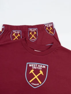 Vanilla Underground - West Ham United - Ensemble de pyjamas manches courtes et jambes longues