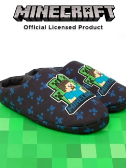 Vanilla Underground chaussons Minecraft garçon