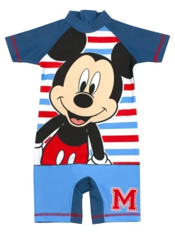 Vanilla Underground Disney Maillot de bain Mickey Mouse Licensing garçon à manches courtes