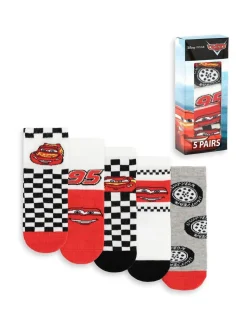 Vanilla Underground Ensemble de 5Chaussettes au mollet Lightning McQueen