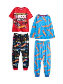 Vanilla Underground Garçons Hot Wheels Pyjama 2 Lot