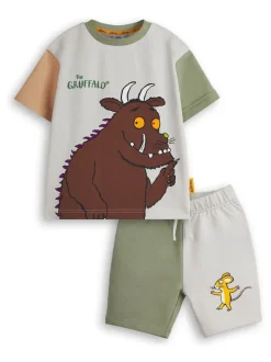 Vanilla Underground Garçons Gruffalo Sweat 100% coton Ensemble T-shirt et short