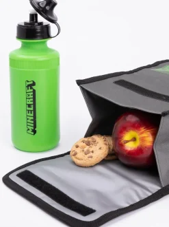 Vanilla Underground Minecraft Ensemble de sacs à dos Creeper 4 Pieces pour garçons