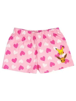 Vanilla Underground Pokemon Pikachu, Eeevee Ensemble Pyjamas à manches courtes Shorts