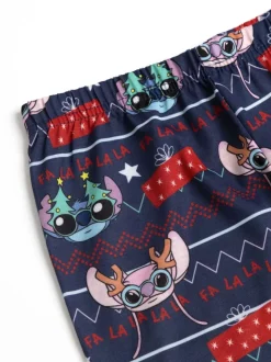 Vanilla Underground pyjama long à manches longues Lilo & Stitch Noël