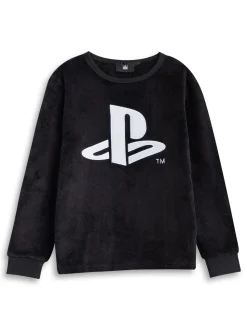 Vanilla Underground pyjama à manches longues en polaire avec logo PlayStation
