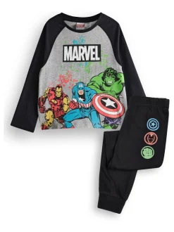 Vanilla Underground pyjama Marvel Hulk Captain America Ironman à manches longues