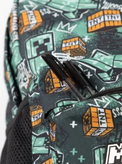 Vanilla Underground Sac à dos multicolore unisexe Minecraft pour enfant