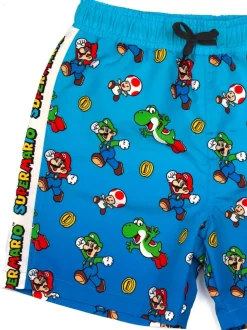 Vanilla Underground Short de bain sous licence Super Mario Bros - Garçon