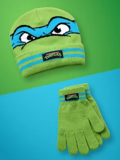 Vanilla Underground Teenage Mutant Ninja Turtles Garçons Ensemble Chapeaux et Pantalons d'hiver