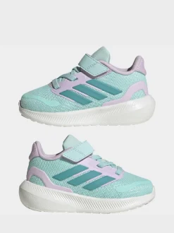 Vert - adidas Baskets Runfalcon 5 Easy On bébé à velcro