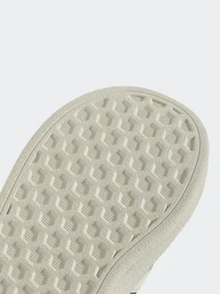 Vert - adidas Grand Court 2.0 Baskets à lacets élastiques bébé