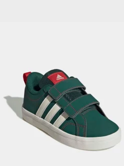 Vert - adidas VS Pace 2.0 Baskets enfant à crochets et boucles