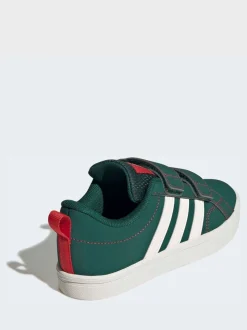 Vert - adidas VS Pace 2.0 Baskets enfant à crochets et boucles