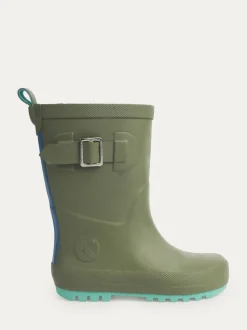 Vert - Bottes de bien-être doublées KIDLY By MORI en coton