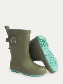 Vert - Bottes de bien-être doublées KIDLY By MORI en coton