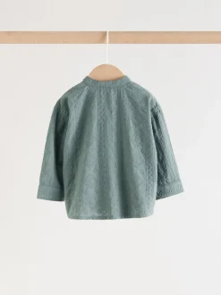 Vert - Ensemble chemise et pantalon bébé (0mois-3ans)