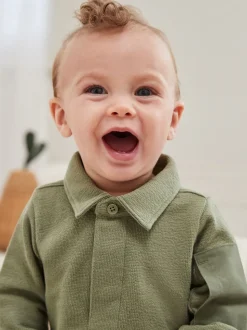 Vert - Ensemble polo et legging bébé (0mois-2ans)