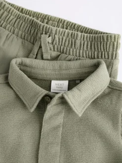 Vert - Ensemble polo et legging bébé (0mois-2ans)