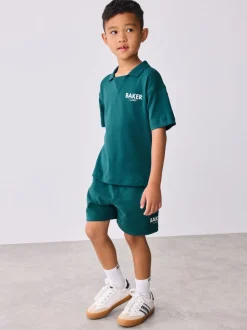 Vert - Ensemble polo et short Baker by Ted Baker Baker by Ted Baker
