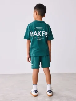 Vert - Ensemble polo et short Baker by Ted Baker Baker by Ted Baker