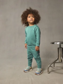 Vert - Ensemble sweat-shirt et jogging (3mois-7ans)