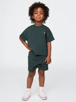 Vert - Gap Ensemble t-shirt et short texturé Brannan Bear (6mois-5ans)