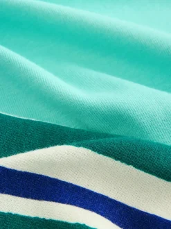 Vert à la menthe - Ensemble t-shirt à manches courtes et short à motif (3mois7ans)