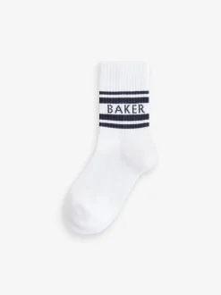 Vert - Lot de 5 chaussettes Baker by Ted Baker garçon