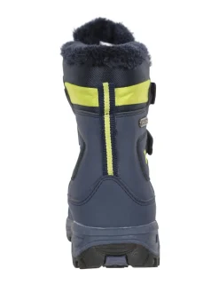 Vert - Mountain Warehouse Junior Chill Snowboots imperméables