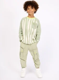 Vert - Pantalon cargo GEN