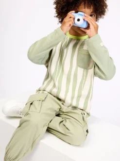 Vert - Pantalon cargo GEN