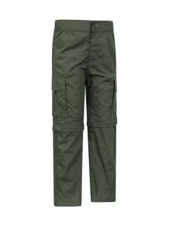Vert - Pantalon convertible Mountain Warehouse Active enfant