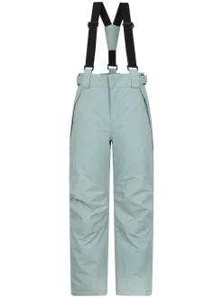 Vert - Pantalon de ski imperméable Mountain Warehouse Falcon Extreme enfant