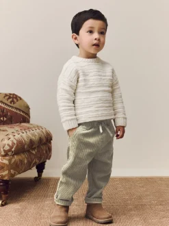 vert - Pantalon en velours côtelé (3mths-7yrs)