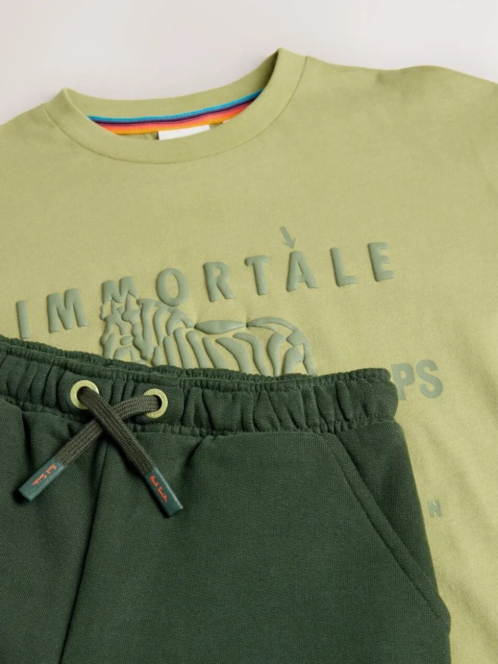 Vert - Paul Smith Junior ensemble haut et short garçon